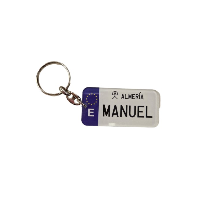 LLAVERO MATRICULA MANUEL