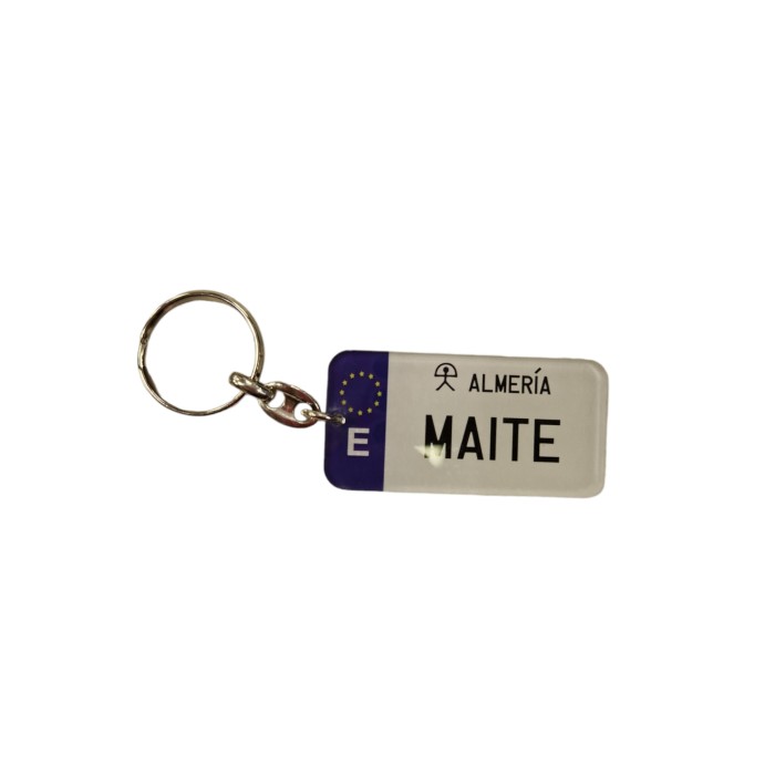 LLAVERO MATRICULA MAITE