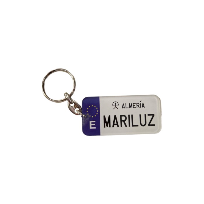 LLAVERO MATRICULA MARI LUZ