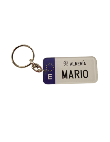 LLAVERO MATRICULA MARIO