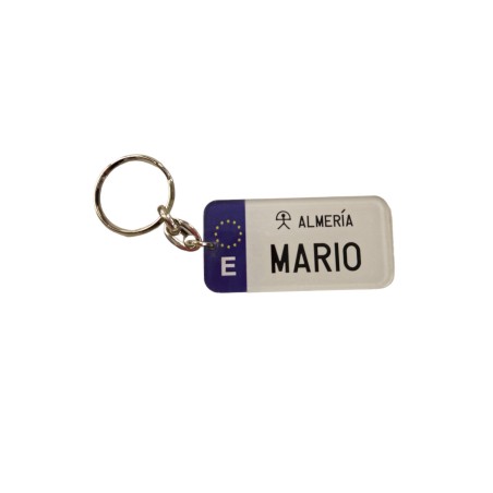 LLAVERO MATRICULA MARIO
