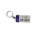 LLAVERO MATRICULA JUAN CARLOS