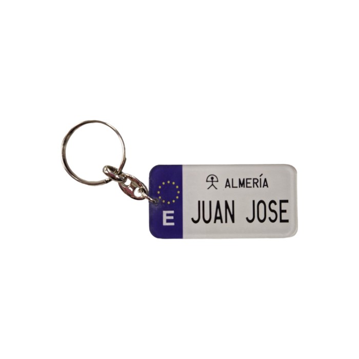 LLAVERO MATRICULA JUAN JOSE