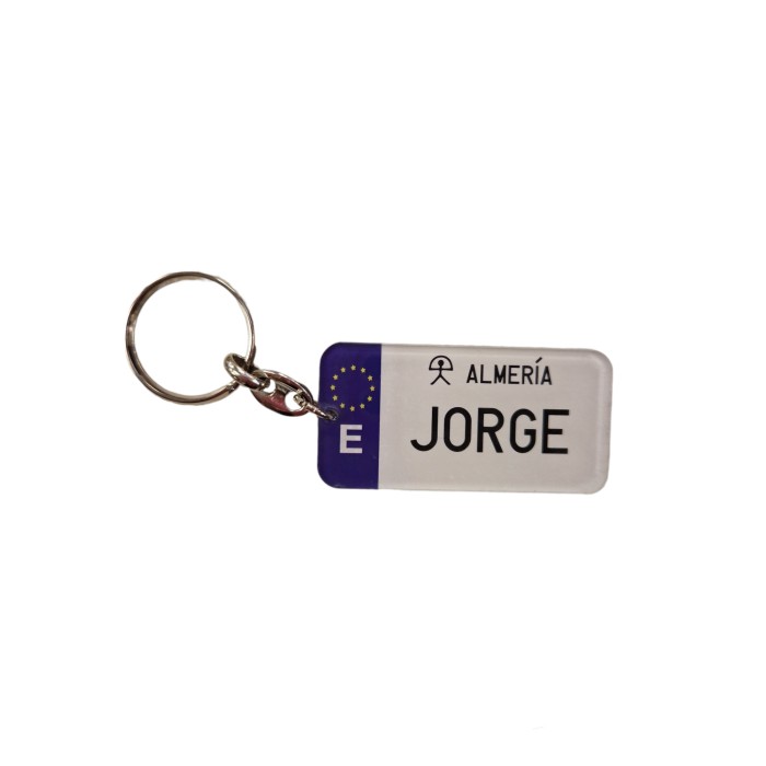 LLAVERO MATRICULA JORGE