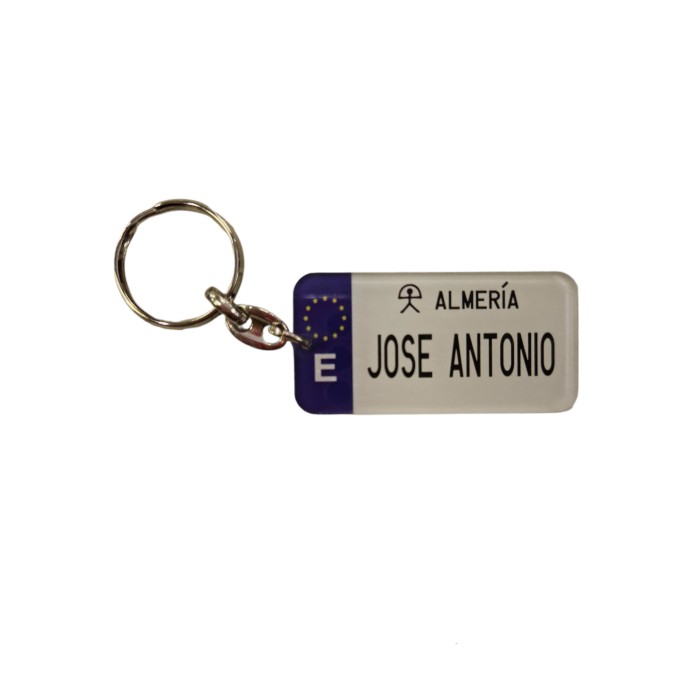 LLAVERO MATRICULA JOSE ANTONIO