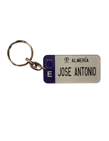 LLAVERO MATRICULA JOSE ANTONIO