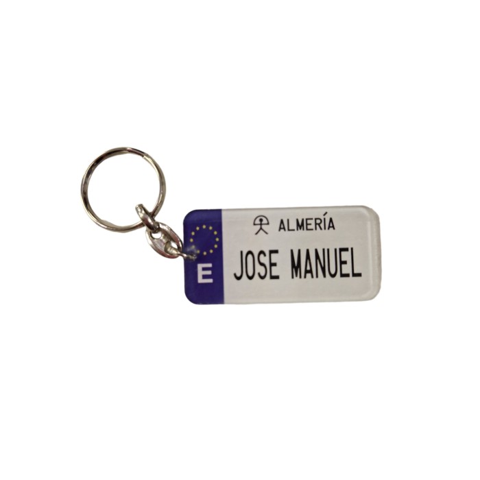 LLAVERO MATRICULA JOSE MANUEL