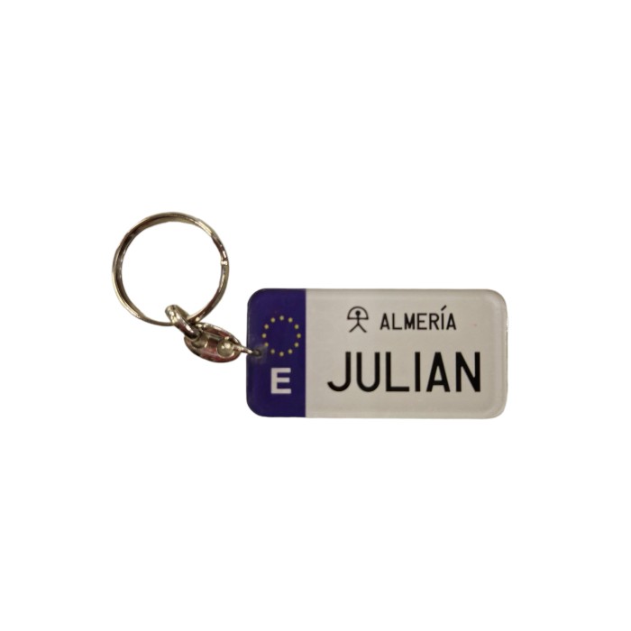 LLAVERO MATRICULA JULIAN
