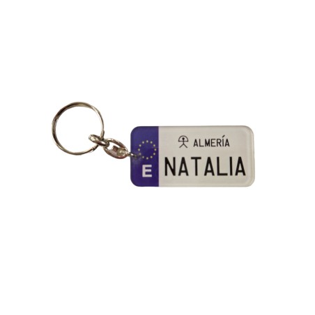 LLAVERO MATRICULA NATALIA