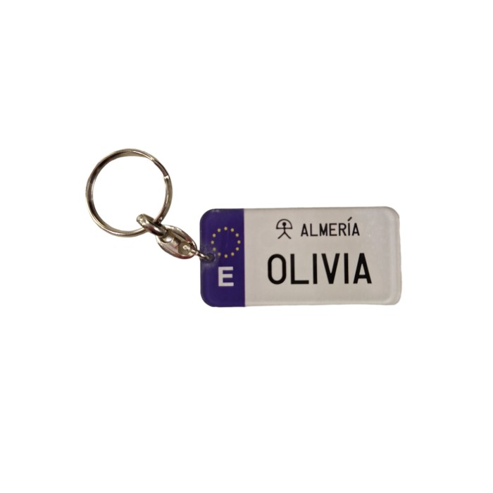 LLAVERO MATRICULA OLIVIA