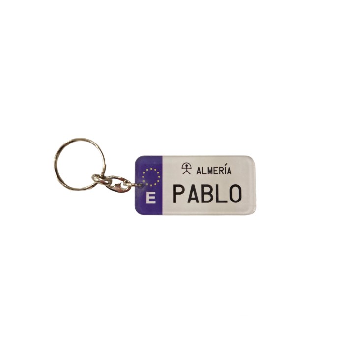 LLAVERO MATRICULA PABLO