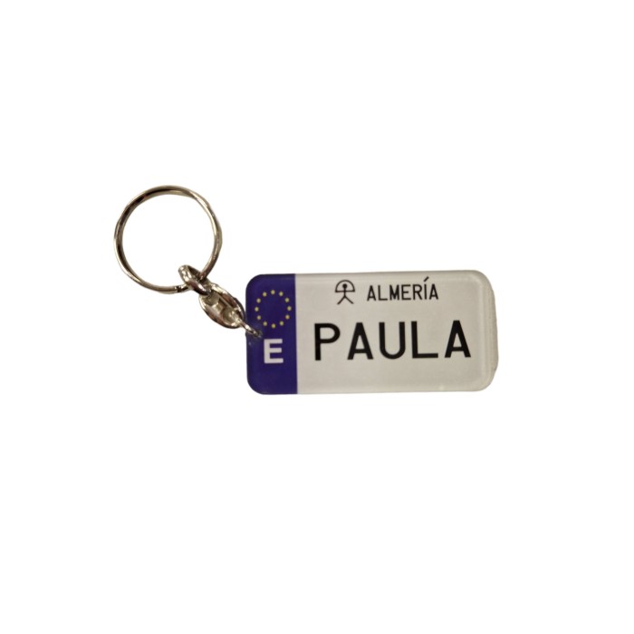 LLAVERO MATRICULA PAULA