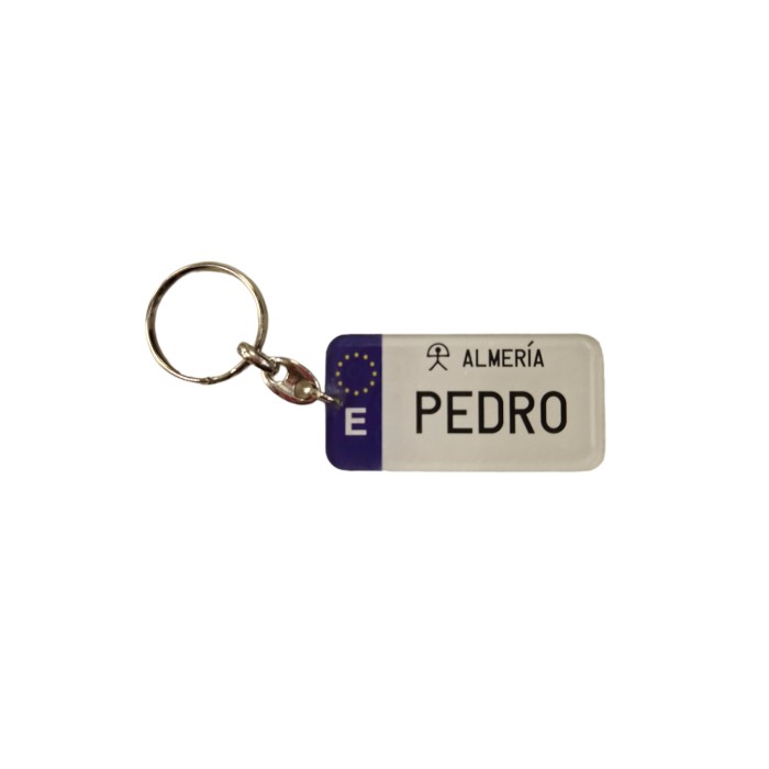 LLAVERO MATRICULA PEDRO