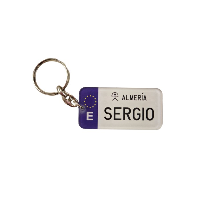 LLAVERO MATRICULA SERGIO