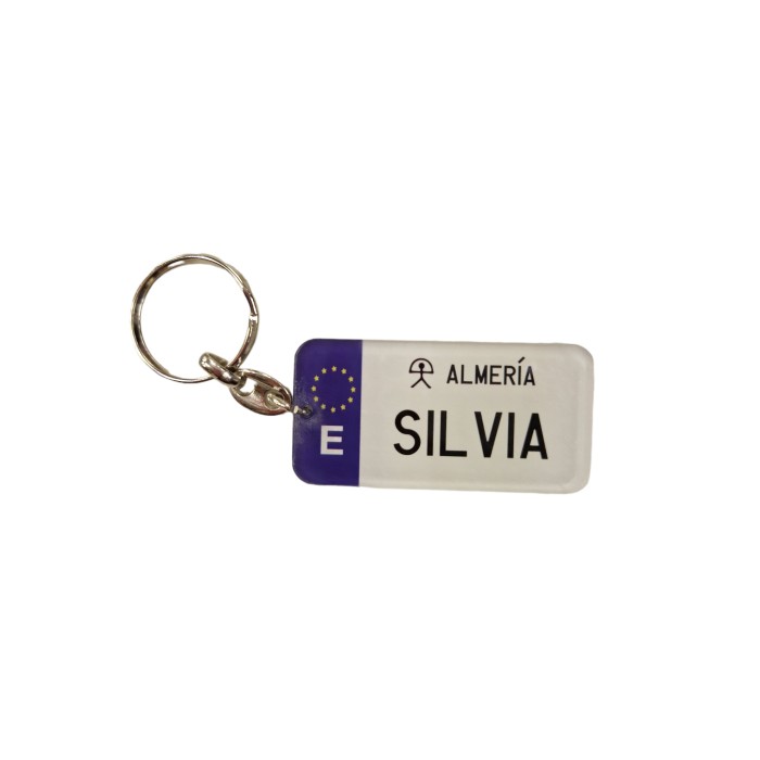 LLAVERO MATRICULA SILVIA