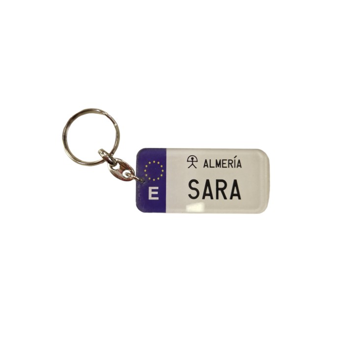 LLAVERO MATRICULA SARA