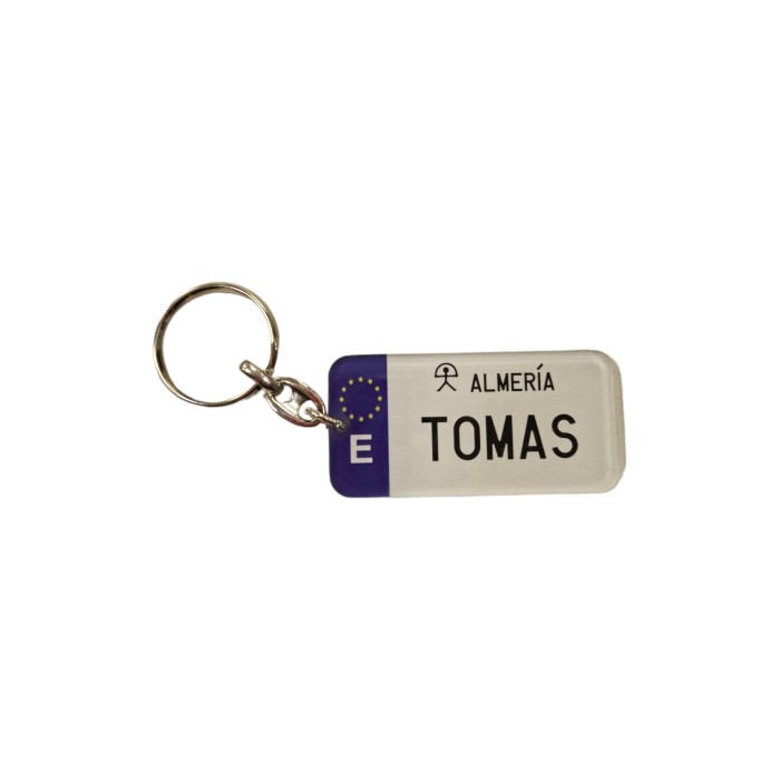 LLAVERO MATRICULA TOMAS
