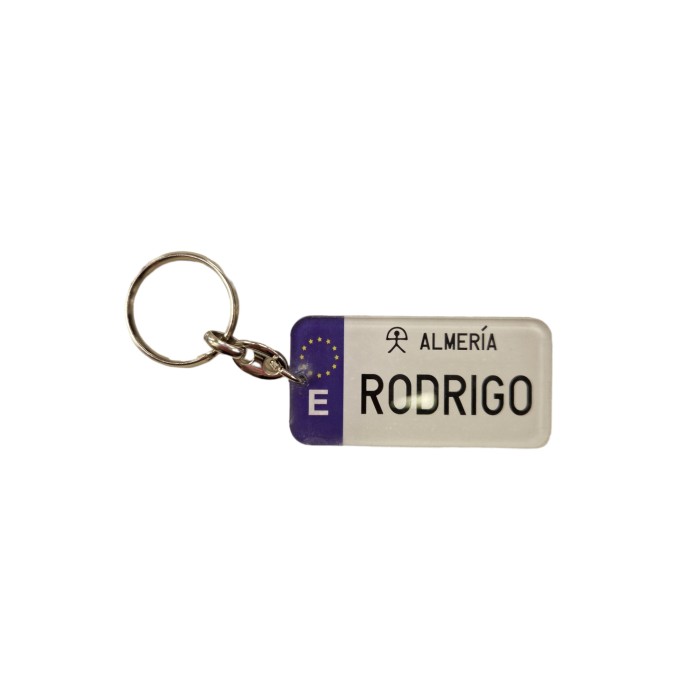 LLAVERO MATRICULA RODRIGO