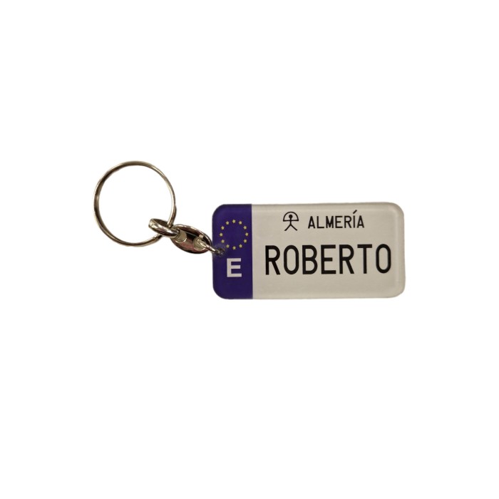LLAVERO MATRICULA ROBERTO