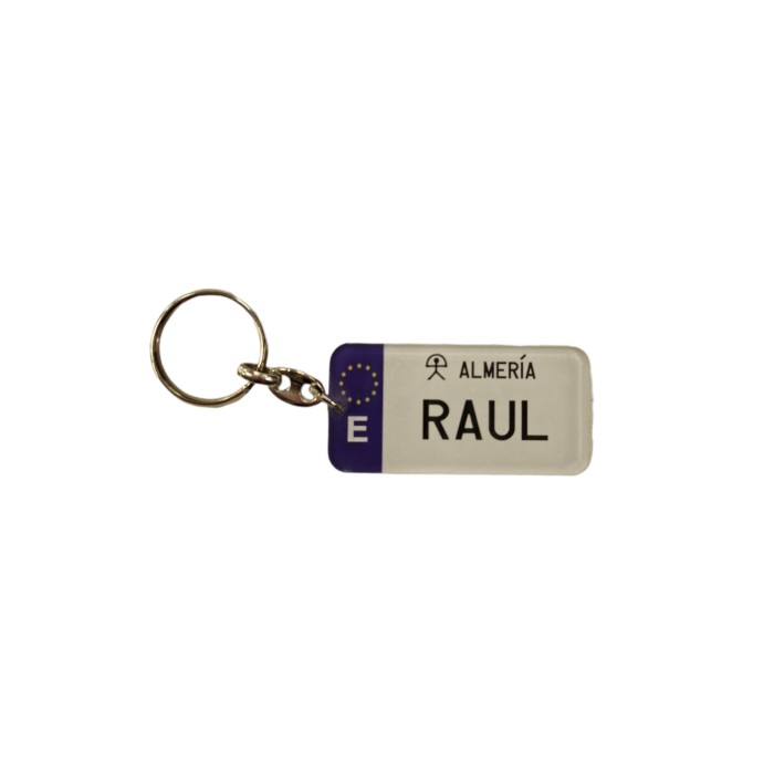 LLAVERO MATRICULA RAUL