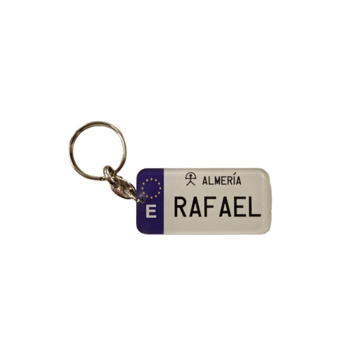 LLAVERO MATRICULA RAFAEL