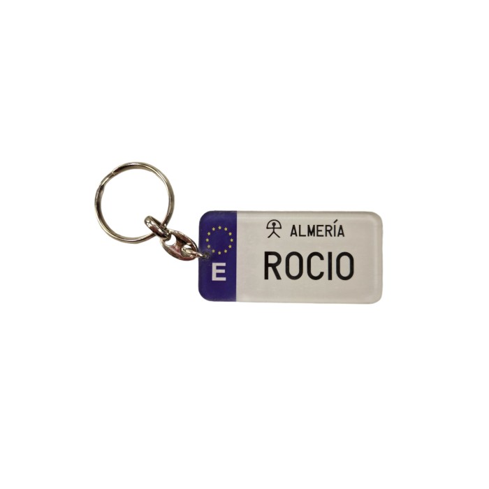LLAVERO MATRICULA ROCIO