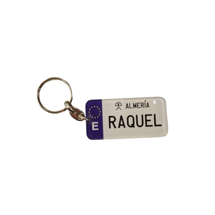 LLAVERO MATRICULA RAQUEL