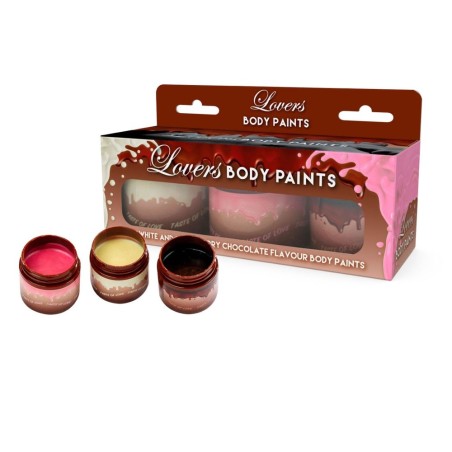 PINTURA CORPORAL CHOCOLATE X3