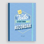 LIBRETA CON NOTAS ADHESIVAS - TODO LO QUE TENGO QU