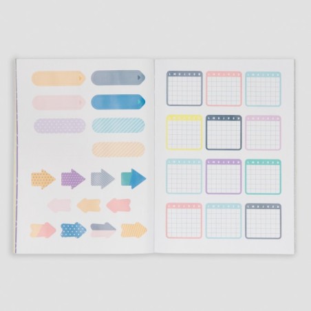 LIBRETA DE PEGATINAS PARA DECORAR Y DAR VIDILLA A