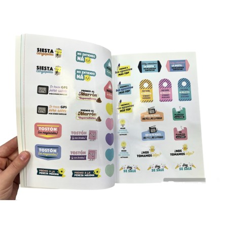 LIBRETA DE PEGATINAS PARA TUS PLANIFICADORES