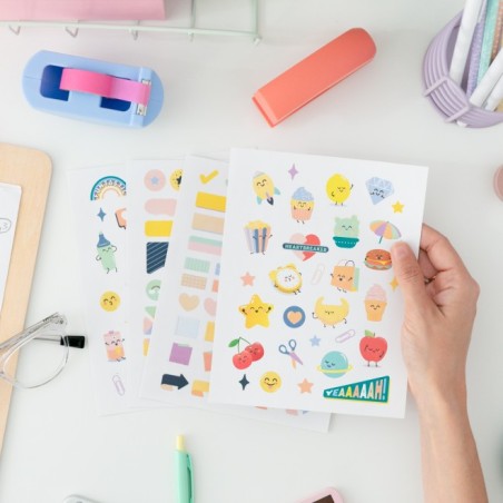 LIBRETA DE PEGATINAS Y NOTAS ADHESIVAS