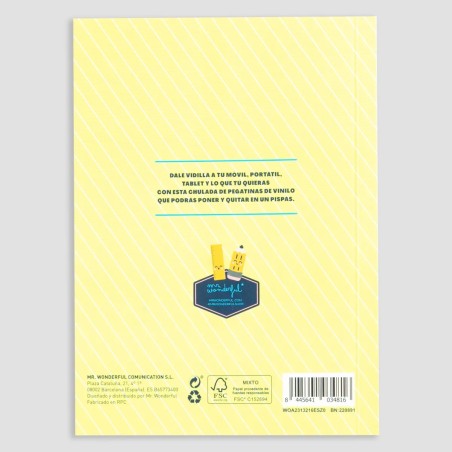 LIBRO DE PEGATINAS PARA PONER BONITOS