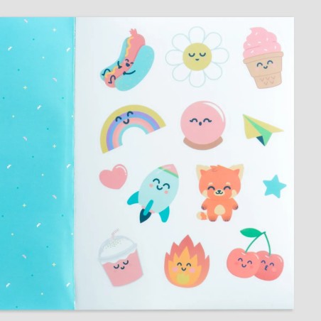 LIBRO DE PEGATINAS PARA PONER BONITOS