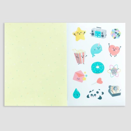 LIBRO DE PEGATINAS PARA PONER BONITOS