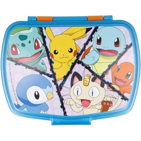 SANDWICHERA RECTANGULAR POKEMON