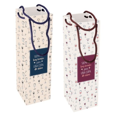 BOLSA VINO SIEMPRE HAY TIEMPO PARA