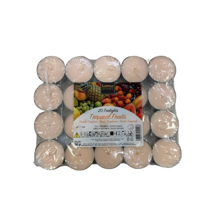 VELAS PERFUMADAS TROPICAL 20 UDS