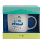 TAZA - AQUÍ EL CAFÉ DE LAS MAÑANAS SABE A MOJITO
