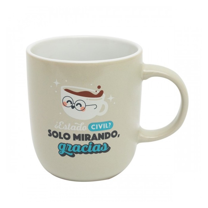 TAZA - ESTADO CIVIL: SOLO MIRANDO, GRACIAS