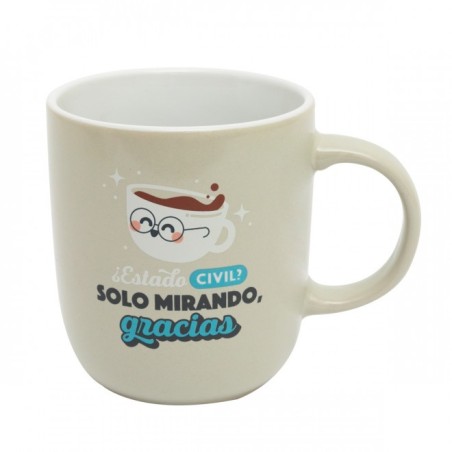 TAZA - ESTADO CIVIL: SOLO MIRANDO, GRACIAS