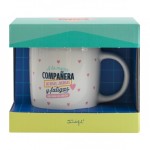 TAZA - A LA MEJOR COMPAÑERA DE RISAS, JUERGAS Y FA