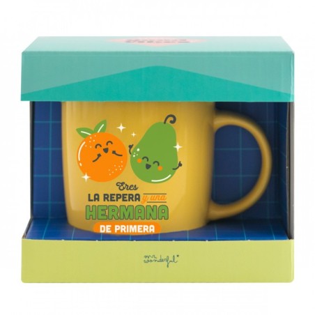 TAZA - ERES LA REPERA Y UNA HERMANA DE PRIMERA