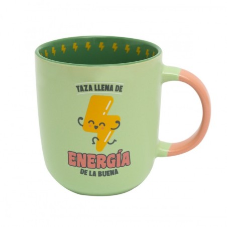 TAZA - TAZA LLENA DE ENERGÍA DE LA BUENA