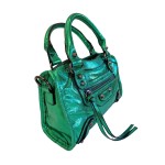BOLSO CLEO METALIZADO - VERDE BOLSO CLEO METALIZADO - VERDE