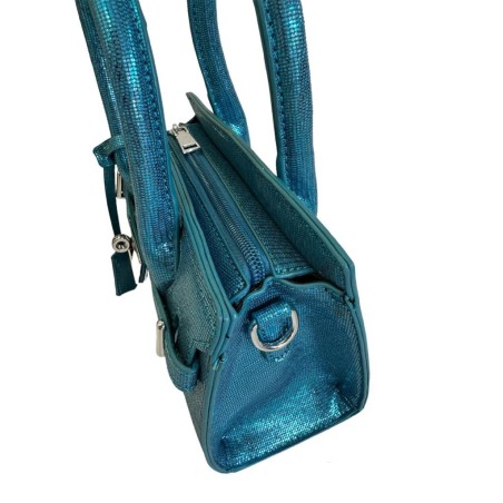 BOLSO GALIA BRILLO - AZUL