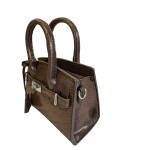 BOLSO GALIA BRILLO - MARRÓN