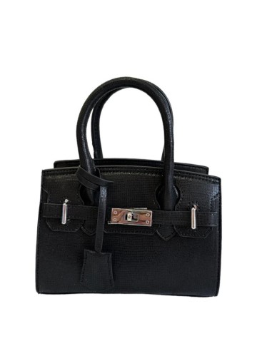 BOLSO GALIA BRILLO - NEGRO