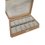 JOYERO RELOJ - 12 COMPARTIMENTOS