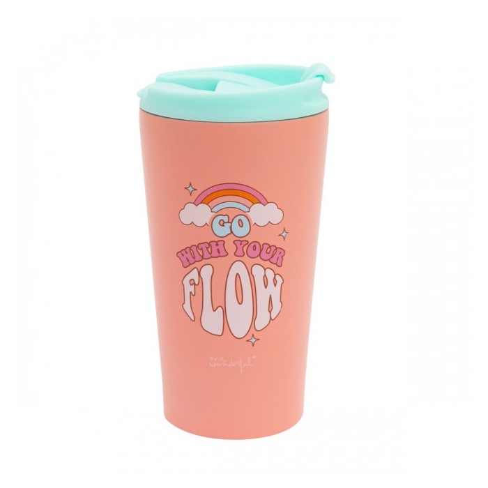 THERMAL TAKE AWAY CUP - GO WITH YOUR FLOW